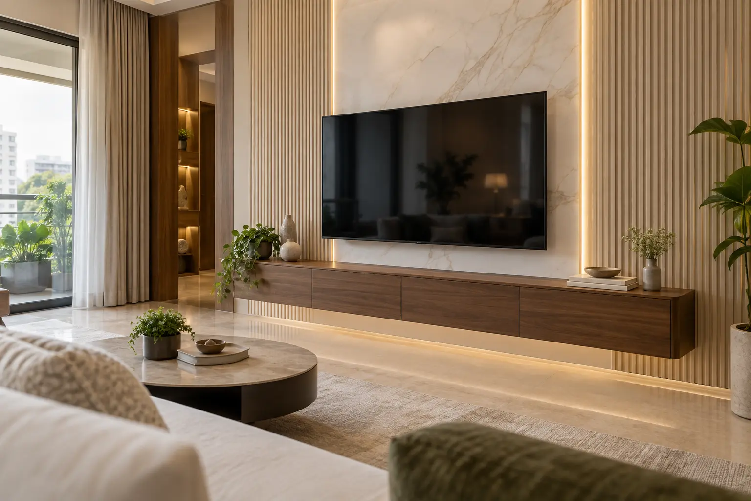 TV Unit Design for Living Room