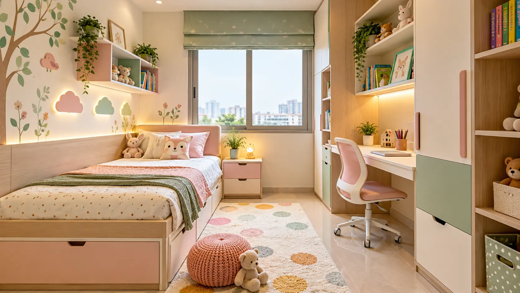Kids bedroom design for small rooms