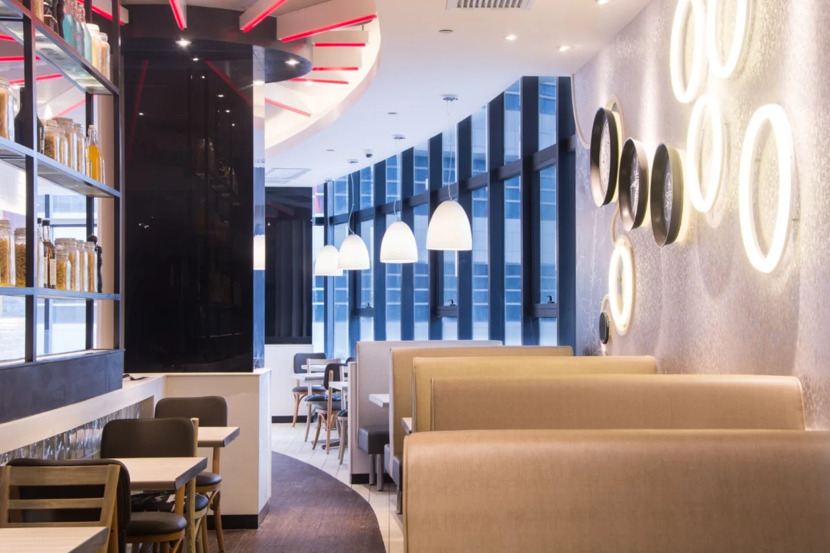 interior design for cafe
