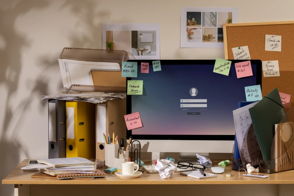 minimalist office desk organization tips